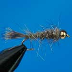 Gold Ribbed Hares Ear Lure L/S Trout Fishing Fly