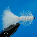 Tadpole White Lure L/S Trout Fishing Fly