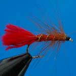 Soldier Palmer Wet Trout Fishing Fly #10 (W241)