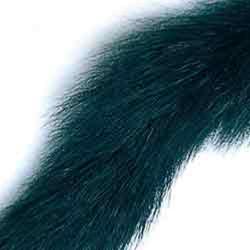 Fox Squirrel Tail Dyed Black