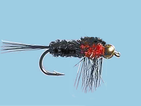 Turrall Bead / Gold Head Montana Red - Bh41-Size 10