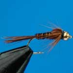 Pheasant Tail G.H.Nymph S/S Trout Fishing Fly #12 (N453)