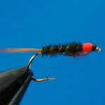 Diawl Bach Red Neck Nymph Trout Fishing Fly #10 (N101)
