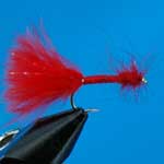 Bloodworm Marabou Nymph Trout Fishing Fly