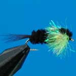 Montana Lime Fritz Gh L/S Trout Fishing Fly #12 (Fr7)
