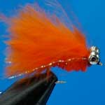 Cats Whisker Orange Bc Lure S/S Trout Fishing Fly #12 (L311)