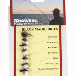 Snowbee Black Magic Dry Fly Selection - SF118