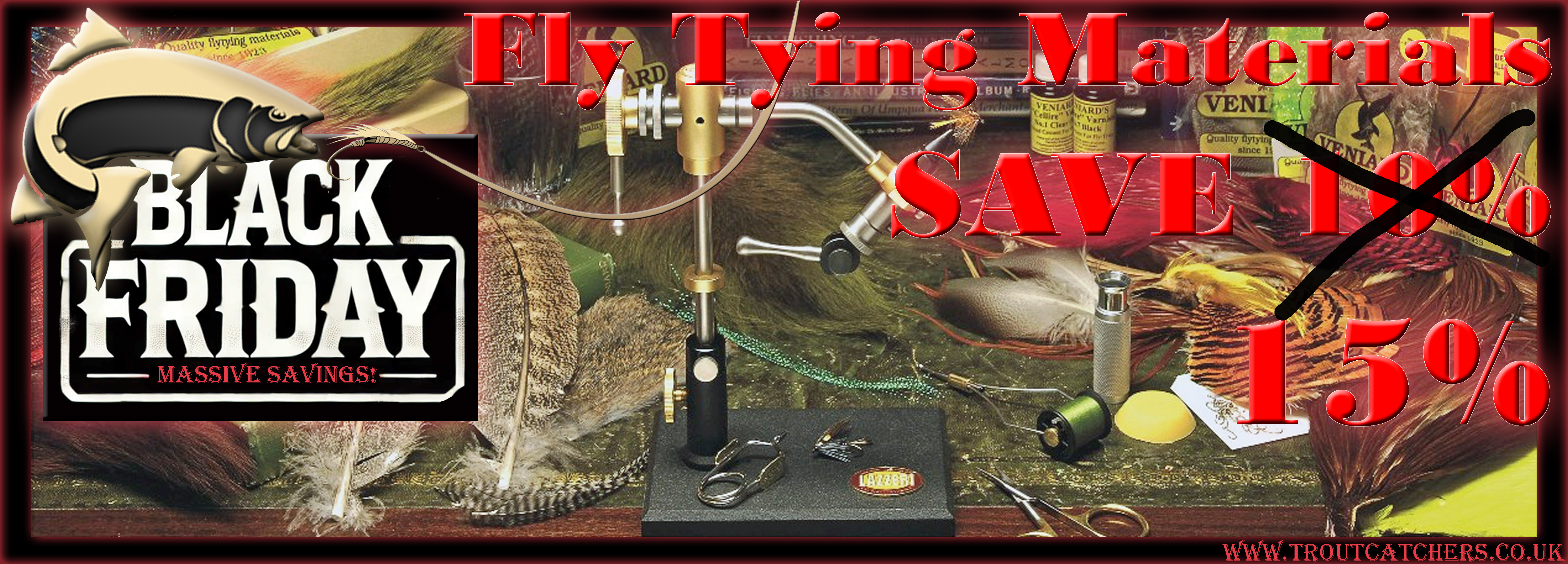 Black Friday Fly Tying Materials