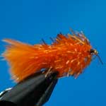 Orange Blob Trout Fishing Fly