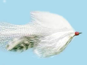 Turrall Pike Fly White - Pi04