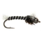 Turrall Micro Choronomid Larva Grizzle Beadhead Trout Fly