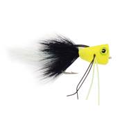 Turrall Popper Scream Yellow & White Premium Saltwater Fly
