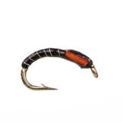 Turrall UV Flashback Black Epoxy Buzzer Trout Fly