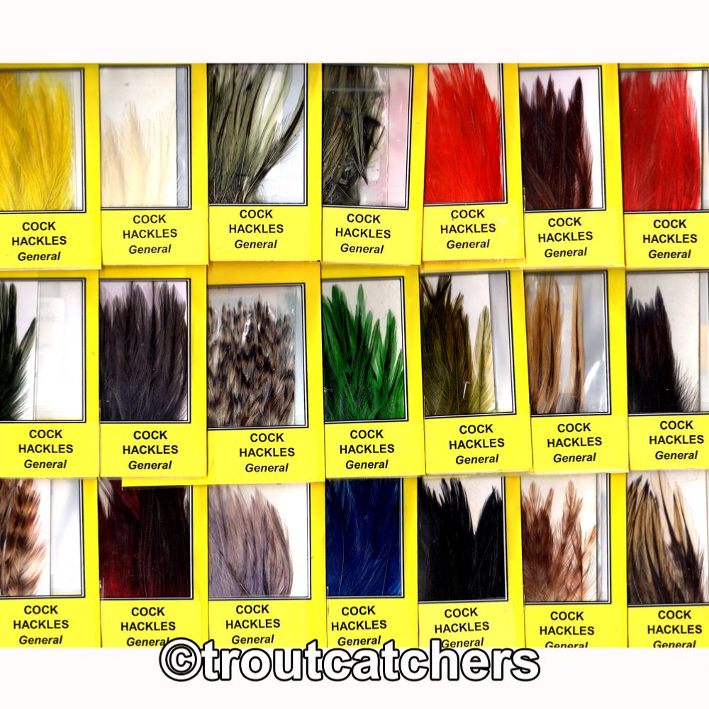 thumbnail image 2 of Flynscotsman Tackle Red Rooster / Cock Hackle Feathers – 50 Count – Fly Tying 2 of 5