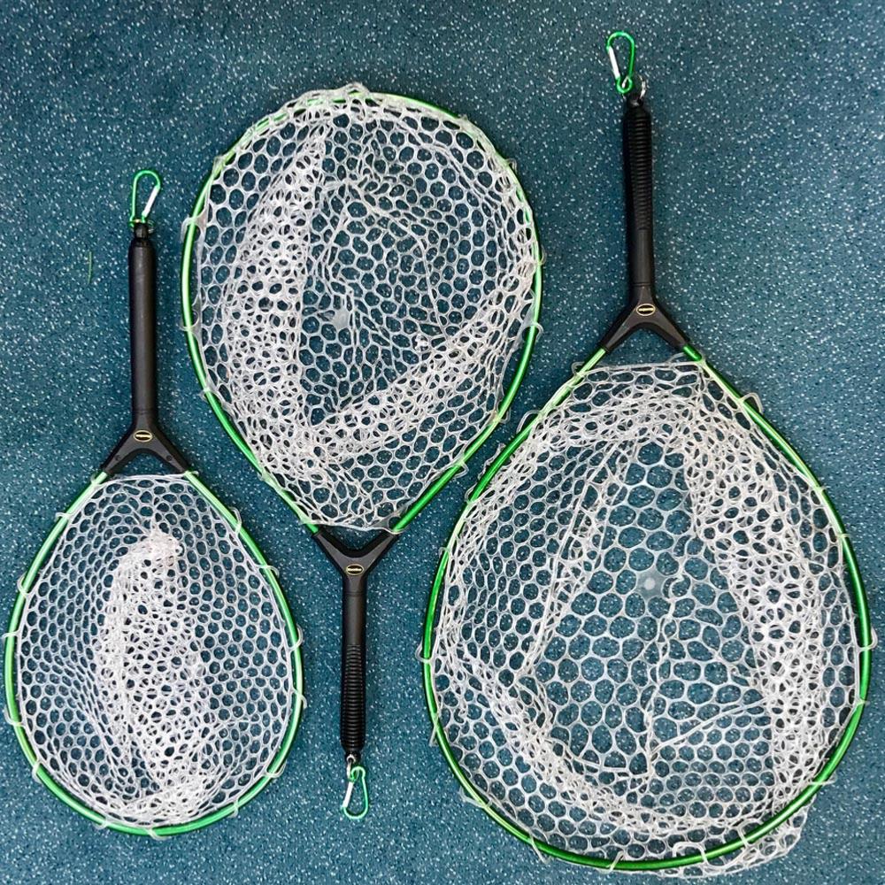 Trout Landing Nets Rubber or Mesh – Sea-Run Fly & Tackle