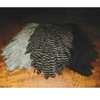 thumbnail image 2 of Metz Grizzly Microbarb Rooster Hackle Saddle – Grade 2 – Sizes 10-14 – Perfect For Trout Flies 2 of 4