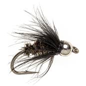 Turrall Black & Peacoch Silver Beadhead Trout Fly