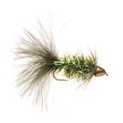 Turrall Olive Krystal Cone Head Bugger Trout Fly
