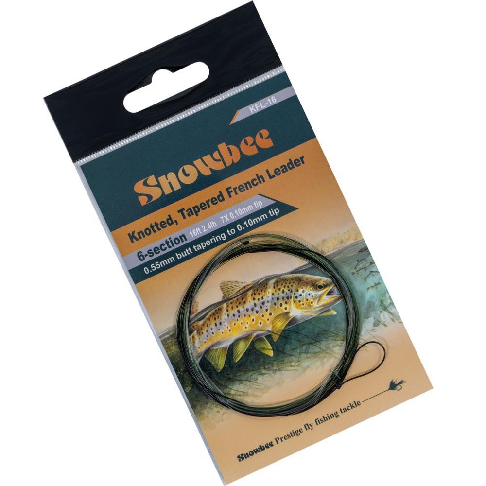 Snowbee Knotted Tapered French Leaders Fly Fishing Tippets & Leaders