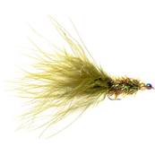 Turrall Beadhead Rainbow Warrier Olive Streamer / Lure Trout Fly