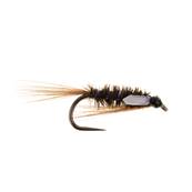Turrall White Cheek UV Rib Diawl Bach Slim Line Nymph Trout Fly