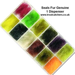 Seals Fur Genuine - 1 or 2 Dispenser