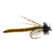 Turrall Caddis Poopah Olive Standard Nymph Trout Fly