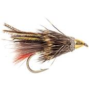 Turrall Conehead Marabou Brown Muddler Trout Fly