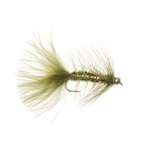 Turrall Gold Head Bugger Olive Trout Fly