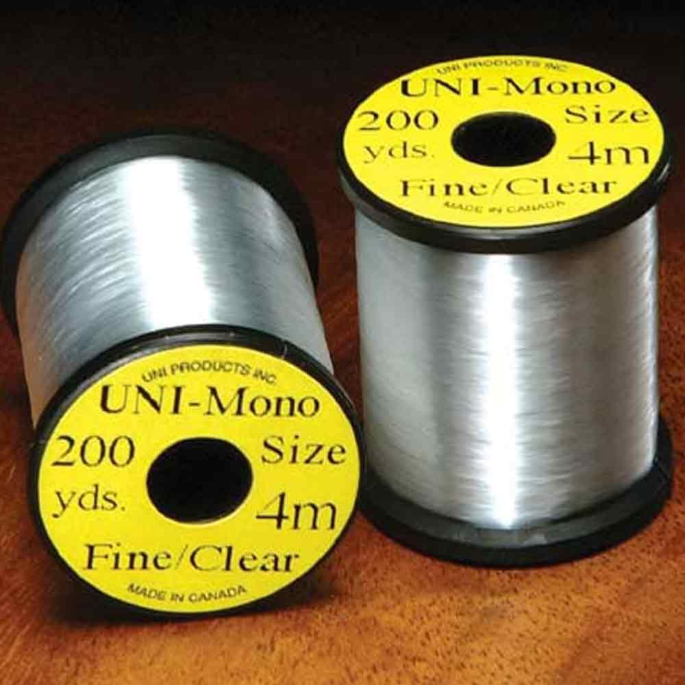Uni Mono Clear Tying Thread, Fly Tying