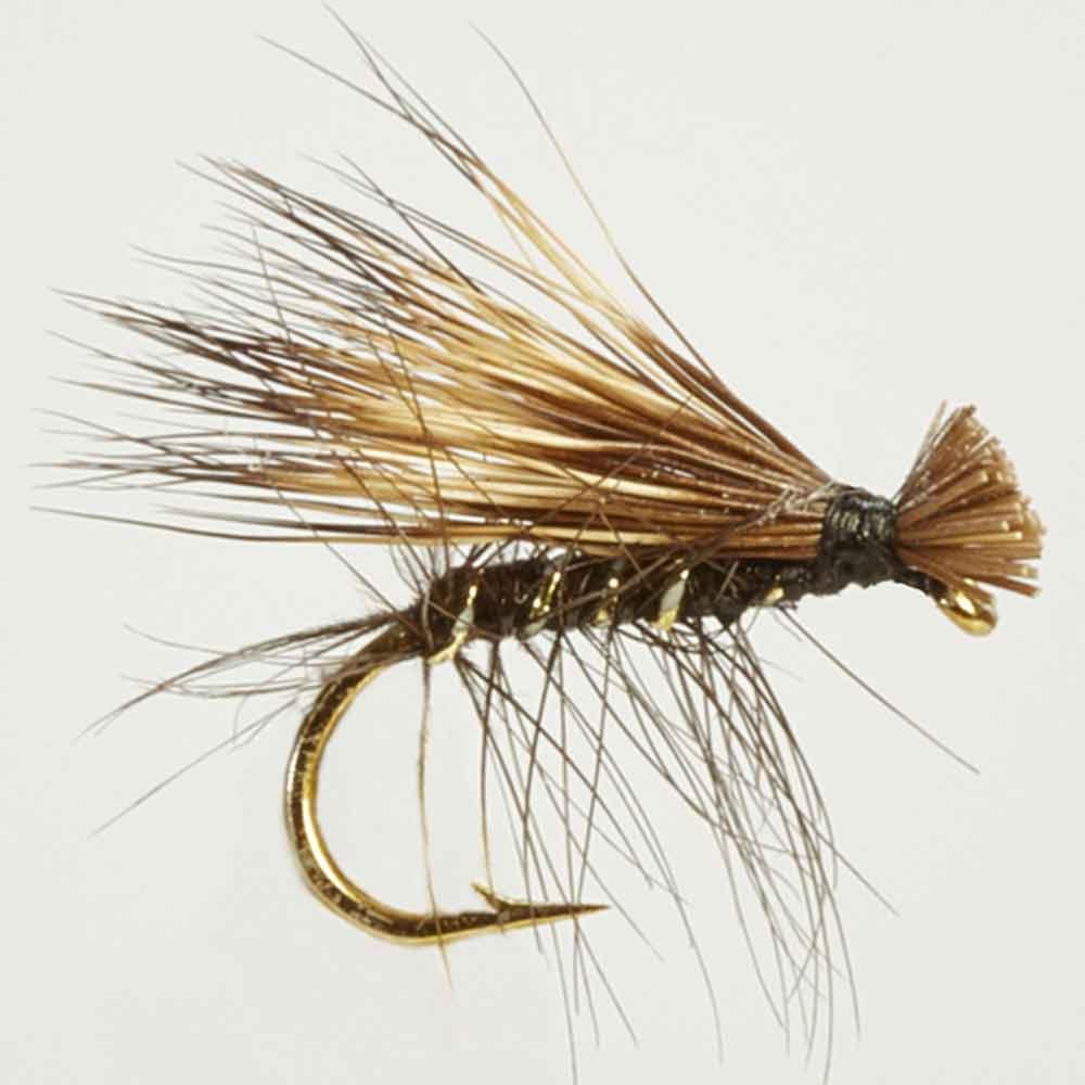 Turrall Caddis /Sedge - Elk Hair Tan Trout Flies | Fly Fishing Flies ...