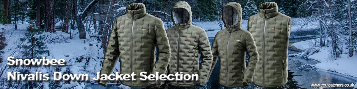 Snowbee Nivalis Down Jacket Selection