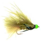 Turrall Green Dawsons Olive Hot Head Trout Fly