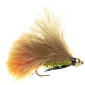 Turrall Beadhead Hot Tail Dawson Olive Streamer / Lure Trout Fly