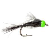 Turrall Green Black Gnat Hot Head Trout Fly