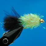 Black/Lime Fritz Gh L/S Trout Fishing Fly #10 (Fr2)