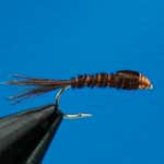 Pheasant Tail Natural Sawyer Nymph Trout Fishing Fly #12 (N180)