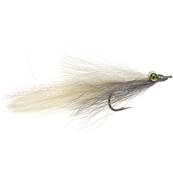 Turrall Clouser Minnow Grey & White Premium Saltwater Fly