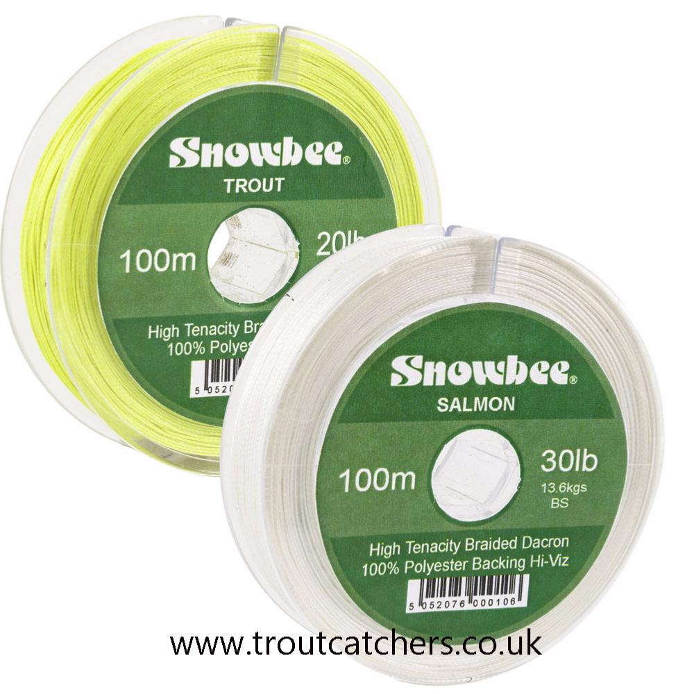 Snowbee Braided Dacron Backing Line - 20lb - 100m, Backing Lines