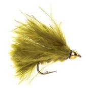Turrall Gold Head Mini Cat Olive Mini Lure Trout Fly