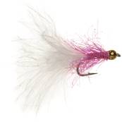 Turrall UV Straggle Fritz Lure Pink & White Mini Lure Trout Fly