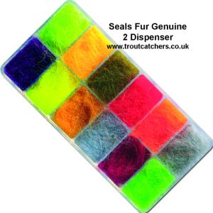 Seals Fur Genuine - 1 or 2 Dispenser