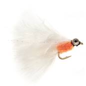 Turrall Bead Eye Mini Cat White & Orange Mini Lure Trout Fly