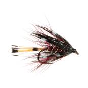 Turrall Bumble Claret Wet Hackled Barbless Trout Fly
