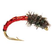 Turrall Disco Midge Red Standard Nymph Trout Fly