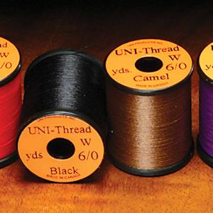 6/0 Uni Pre Waxed Thread - 50 Yards - Mixed Box 20 Colours
