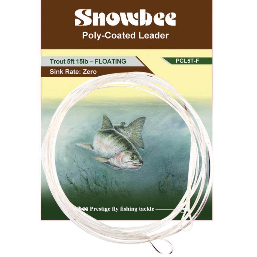 Snowbee PolyCoated Leaders Trout Fly Fishing Tippets & Leaders