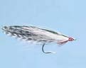 Turrall Saltwater Deceiver White/Grizzly - Sw25-Size 1/0