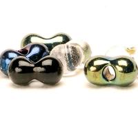 Glass Damsel Twin Eye Beads
