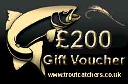 Fishing £200 Gift Voucher - Troutcatchers
